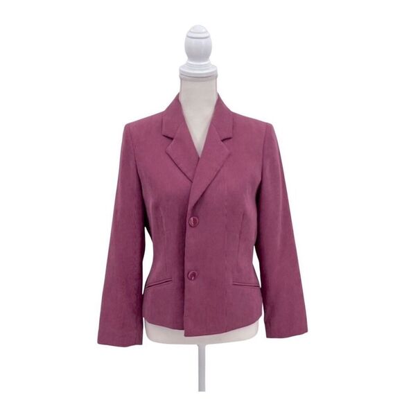 Vintage Petite Sophisticate Blazer Pink Size 10 - Picture 1 of 6